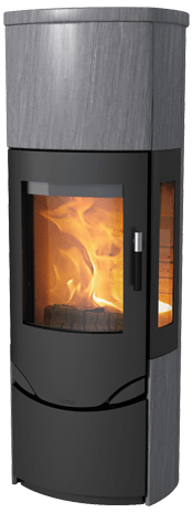 Prio M Indian Night - with side glass panel (Delivery 2024)